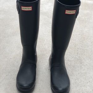 Hunter Rain Boots  - Size 9